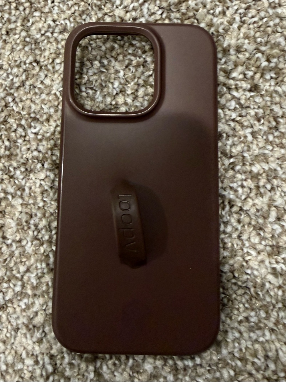 Espresso loopy case iPhone 16 pro